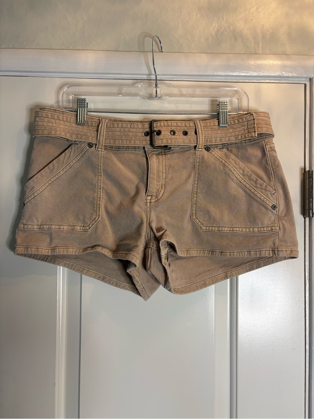 American Eagle Stretch Super Low-Rise Micro Short - Size 12
